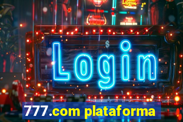 777.com plataforma